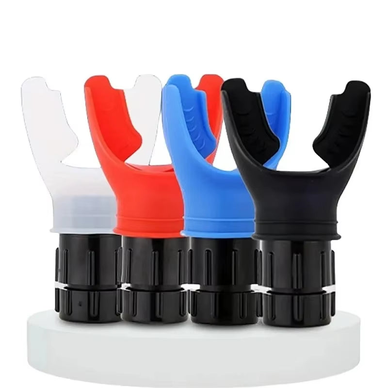 Silicone Breathing Fitness Exercise Equipment Portable Throat Adjustable Resistance Breathing Exercise Device